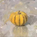 Print Yellow Pumpkin